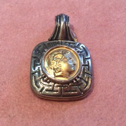 14k gold Alexander the great